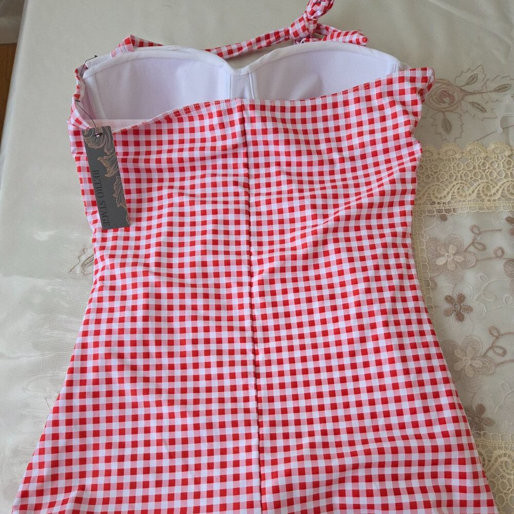 NWT Retro Stage Pin Up Bathing Suit - Picture 6 of 16